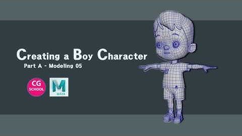 [Maya] Character Modeling and Texturing : Part A- Modeling -  # 005 (Head)