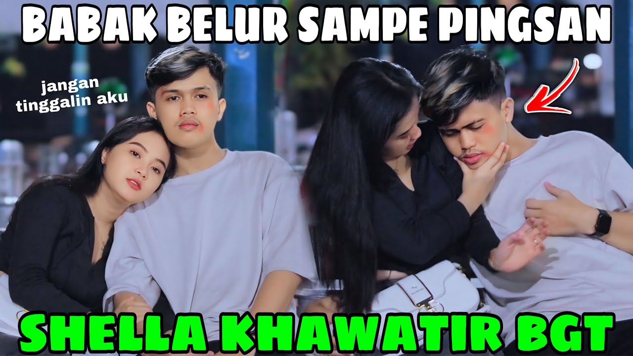 PRANK BABAK BELUR SAMPE PINGSAN‼️SHELLA AUTO PANIK