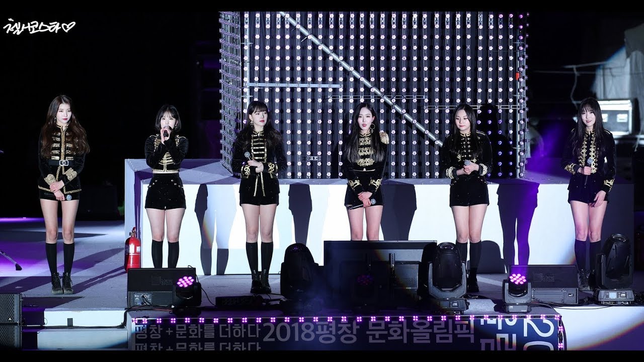 [4K] 180203 여자친구(GFRIEND) 강릉 문화올림픽 개막축제 Full 직캠(Fancam) by 첼시코스타