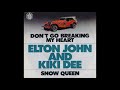 Elton John & Kiki Dee ~ Don't Go Breaking My Heart 1976 Disco Purrfection Version