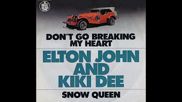 Elton John & Kiki Dee ~ Don't Go Breaking My Heart 1976 Disco Purrfection Version