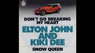 Video thumbnail of "Elton John & Kiki Dee ~ Don't Go Breaking My Heart 1976 Disco Purrfection Version"