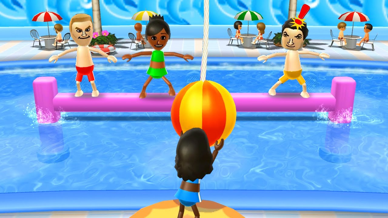 Wii Party Minigames - Haru Vs Tyrone Vs Sakura Vs Pablo (Master Difficulty)