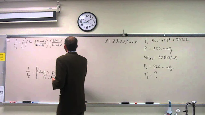 Clausius-Clapeyron Equation 003