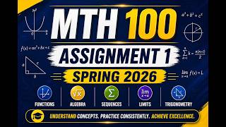 mth 100 assignment 1 solution spring 2026 ||by jamshed nasir
