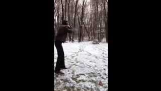 Benelli Super Vinci with 10+1 magazine extension. Shooting  11 shots of 2 3/4in 00 Buck Winchester.