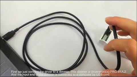 How To Set Or Adjust The Output Current of Inventronics EUM EUK EUD EUG EBD EUR Series LED Drivers