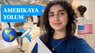AMERIKAYA GEDIREM🇺🇸🌎Airport vlog/flex program✈️