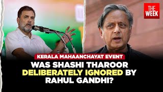 Snub By Rahul Gandhi What Happened At Mahapanchayat Event In Kerala That Upset Shashi Tharoor?