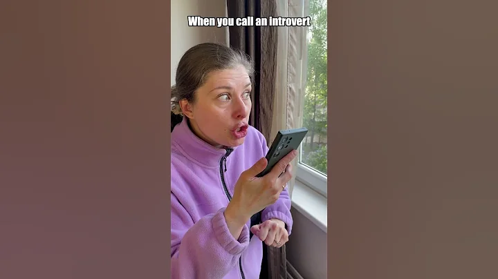 When you call an introvert #shorts