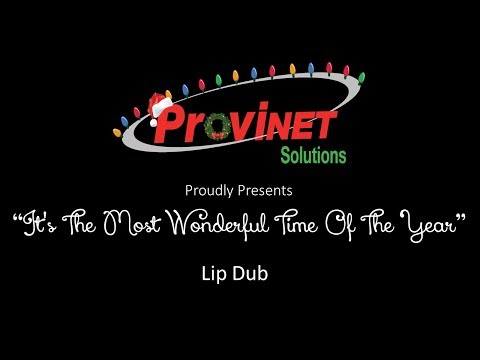 2018 Holiday Video - "It's the Most Wonderful Time of the Year" - video from ProviNET