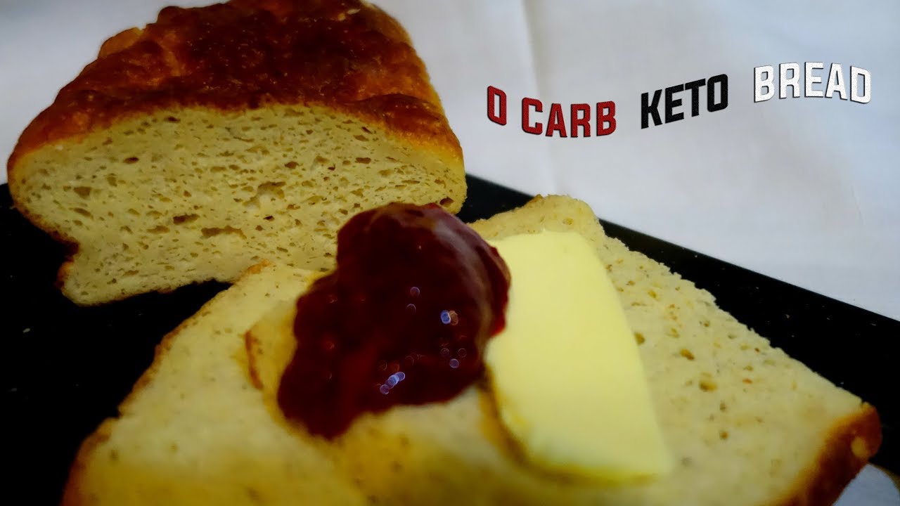 ZERO CARB KETO BREAD Real bread HOLY GRAIL YouTube