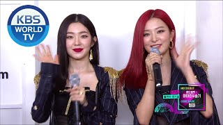 Interview with Red Velvet - IRENE \& SEULGI, CHUNG HA [Music Bank \/ 2020.07.10]