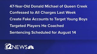 Arizona baseball coach pleads guilty to exploiting children in 'catfishing scheme'