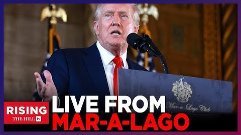 UNHINGED?! Donald Trumps Holds Presser at Mar-a-Lago and RAMBLES ON for an Hour