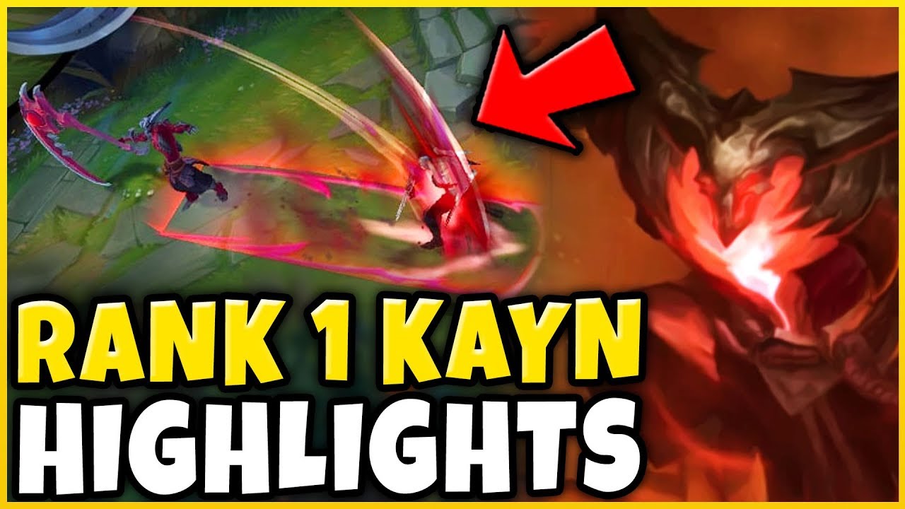 *FIRST HIGHLIGHT EVER* #1 KAYN WORLD VS. CHALLENGER (GOD-MODE) - League ...