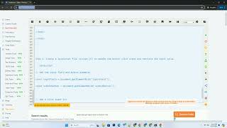 javascript get input value on button click