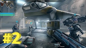 infinity ops : Cyberpunk FPS -GAMEPLAY walkthrough | part 2 (iOS, Android)