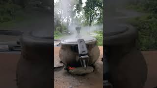 Cooking at a small village of Hills in Raini Season