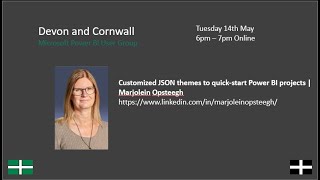 Power BI Json Themes with Marjolein Opsteegh