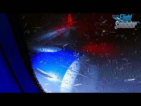 Is This Real Life? Ultra Realism Stormy Departure | IFLY B737 MAX 8 | Rex Atmos