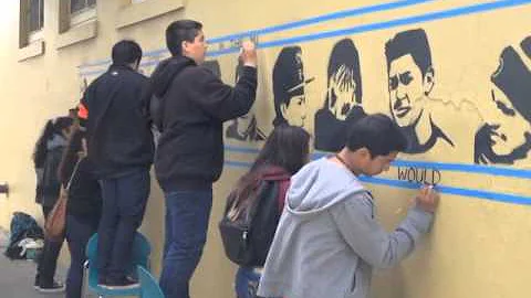 Buena Vista Horrace Mann Peer Resources Mural