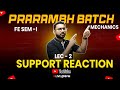 Support Reaction Lecture 2 | Engineering Mechanics | Prarambh Batch | Ajit More Sir | RKDEMY