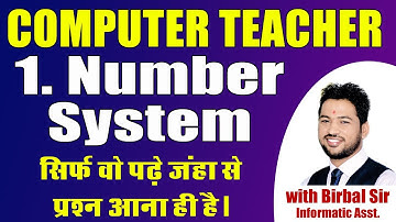 Computer Instructors - Class 01 - Number System
