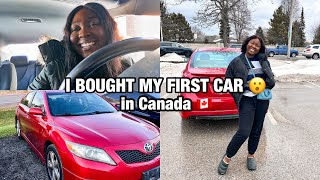 I BOUGHT MY FIRST CAR!!! In Canada