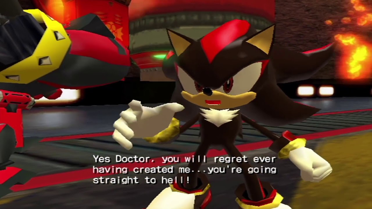 Say what you want about it, this shi was ahead of it's time, shadow with a  gun is cool as hell : r/SonicTheHedgehog