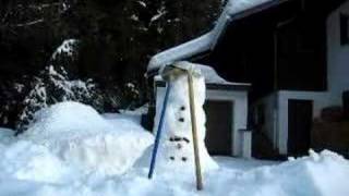 Der Schneepflugmann - Yoga im Schnee