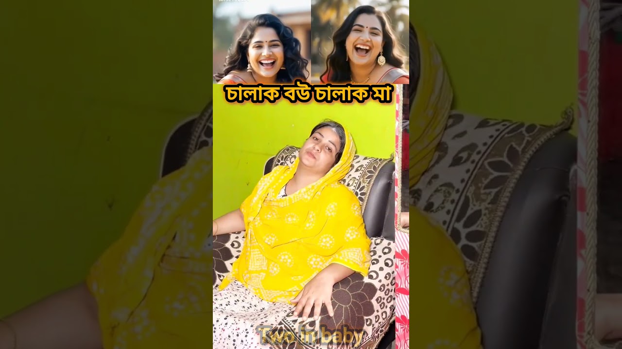 চালাক বউ চালাক মা #funny #comedymove #comedy #banglicomedy