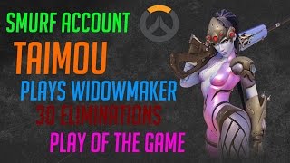 15 Taimou As Widowmaker 30 Elims Smurf