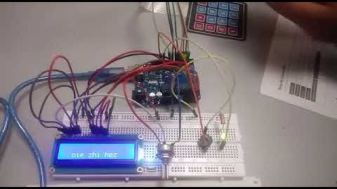 usuario y contraseña con arduino