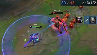 How I Solo Kill This Tryndamere At Lvl 2! | Xiao Lao Ban