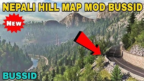 nepali hill map mod for bussid | mod map bussid | mapas para bus simulator indonesia.
