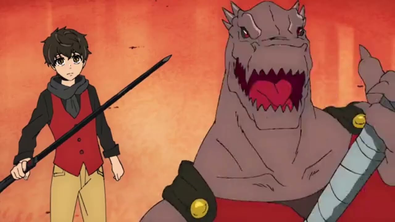 Bast fight scene in KAMI NO TOU ( Tower of god )😱 part (1)