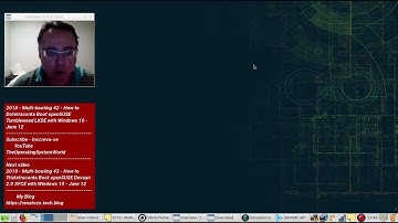 2018 - Multi-boot 42 - How to Dotetraconta Boot openSUSE Tumbleweed LXDE with Windows 10 - June 12