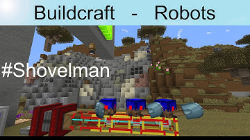 Buildcraft ROBOTS TUTORIALS - P4: SHOVELMAN - BC Roboter - DEUTSCH