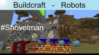 Buildcraft ROBOTS TUTORIALS - P4: SHOVELMAN - BC Roboter - DEUTSCH