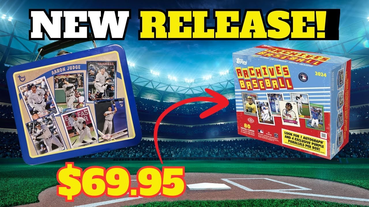 NEW RELEASE! Is 2024 Topps Archives collector Tins With 1 Autograph Per Box a good value?