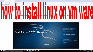 Kali Linux 2017.1 Installation + VMware Tools on VMware Workstation [2017]
