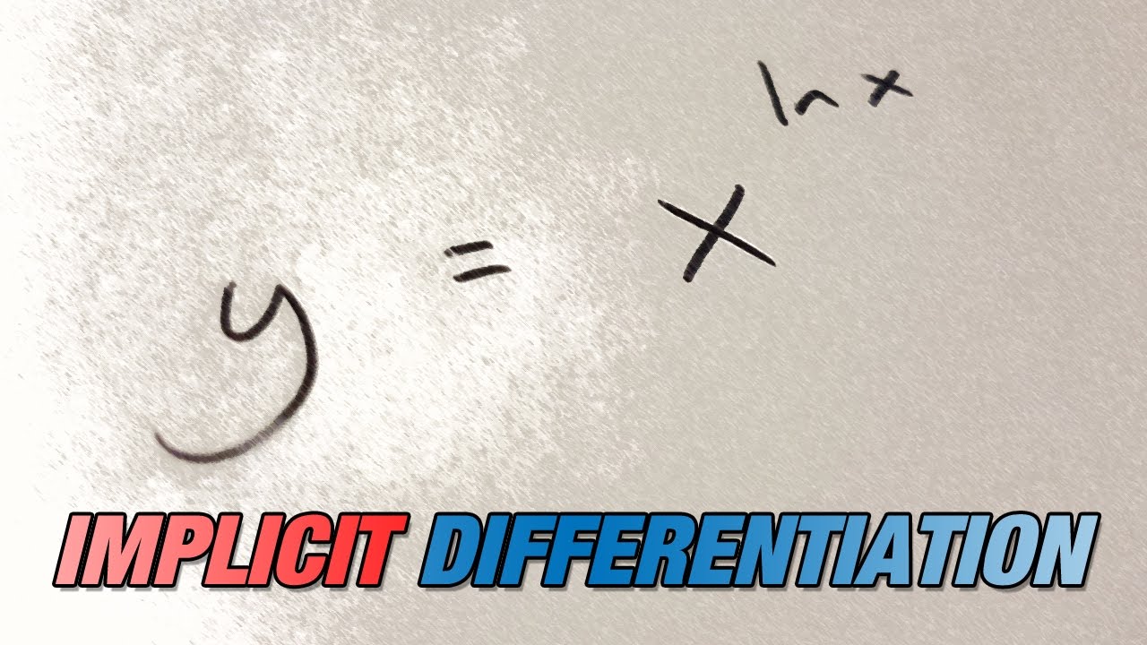 Differentiate X Lnx Using Implicit Differentiation And The Chain Rule Youtube Differentiate X Lnx Using Implicit Differentiation And The Chain Rule Youtube