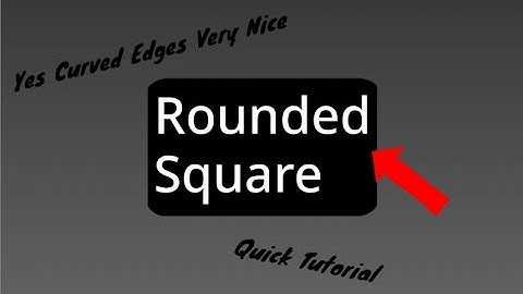 Scratch Tutorial - Easy Rounded Squares