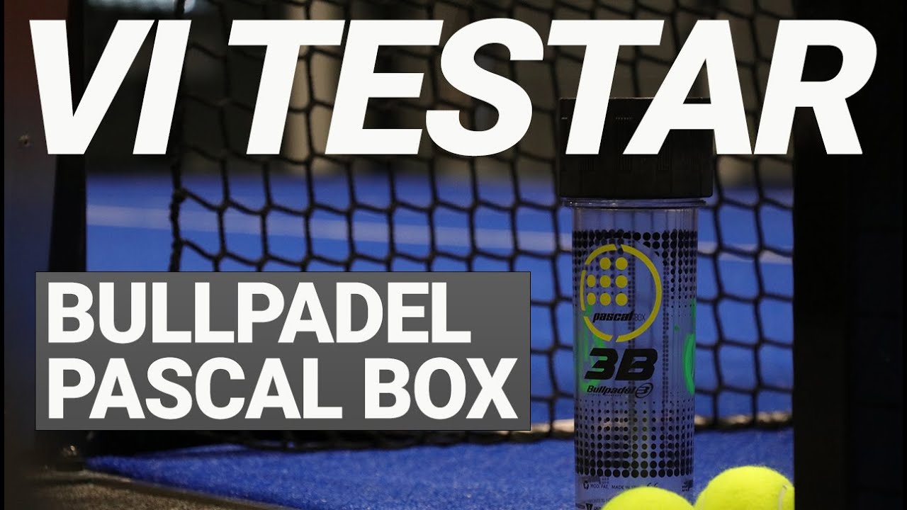 A quick review of the Pascal box : r/padel