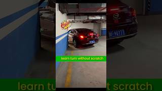 🤯 SCRATCH 💥 how to avoid #car #automobile #park #автошкола