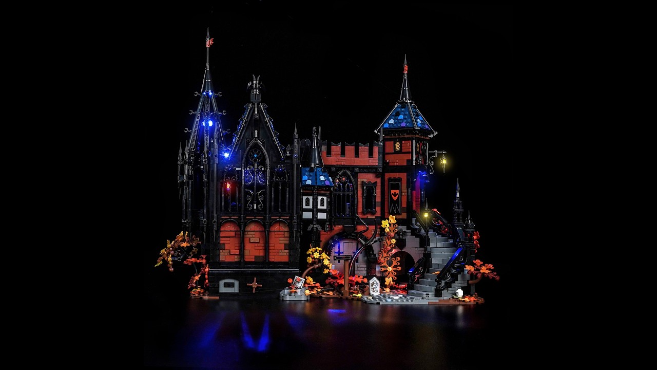 LED Light Kit for LEGO Bricklink Adventure in Transylvania 910049