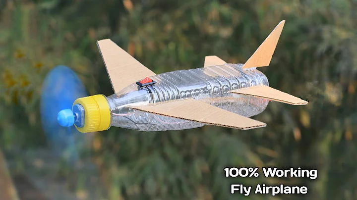 How to make a airplanes from used bottle || Making airplanes from bottles brings unexpected results
