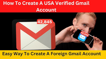 Hoe maak je een geverifieerd Gmail-account aan in de VS?