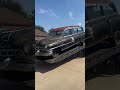 New victim has arrived. Laura got her a #hearse a #1950caddilachearse  follow along for a full build